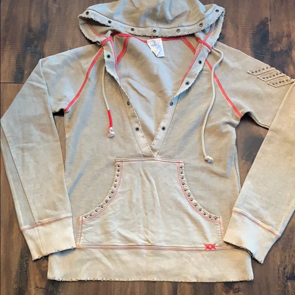 PROJECT E VINTAGE Distressed Sweatshirt